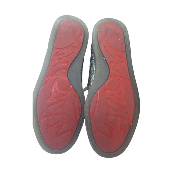 Christian Louboutin bip bip disco ball red sole shoes sneakers 37 COA Authentic - Picture 3 of 16